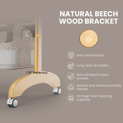 TouHeart 3 in 1 Baby Bedside Bassinet for Babies 0-6 Months, Easying Folding