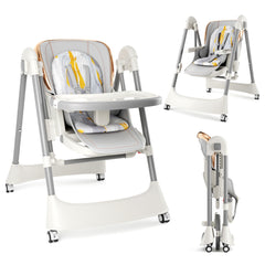 TouHeart Convertible Baby High Chairs and Swings Combo